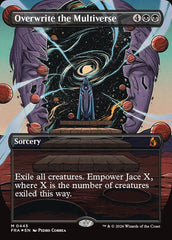 Overwrite the Multiverse