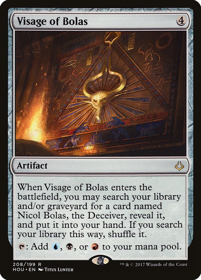 Face de Nicol Bolas / Visage of Bolas - Magic: The Gathering - MoxLand