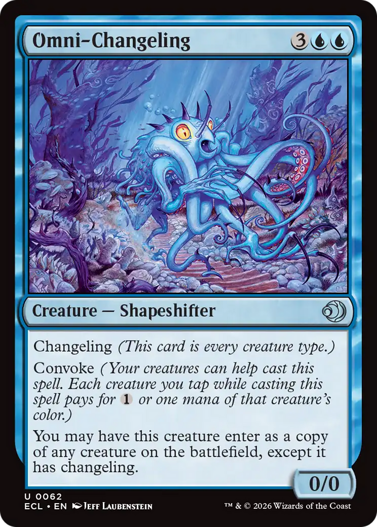 Omni-morfoloide / Omni-Changeling - Magic: The Gathering - MoxLand