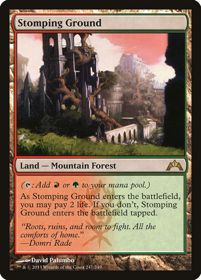 Solo Pisoteado / Stomping Ground - Magic: The Gathering - MoxLand
