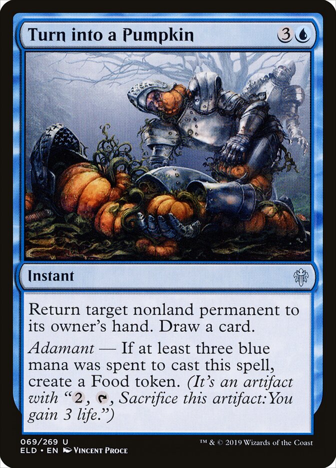 Virar Abóbora / Turn into a Pumpkin - Magic: The Gathering - MoxLand
