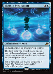 Meditação ao Luar / Moonlit Meditation - Magic: The Gathering - MoxLand
