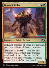 Erudita das Explosões / Boom Scholar - Magic: The Gathering - MoxLand