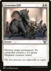 Presente Generoso / Generous Gift - Magic: The Gathering - MoxLand