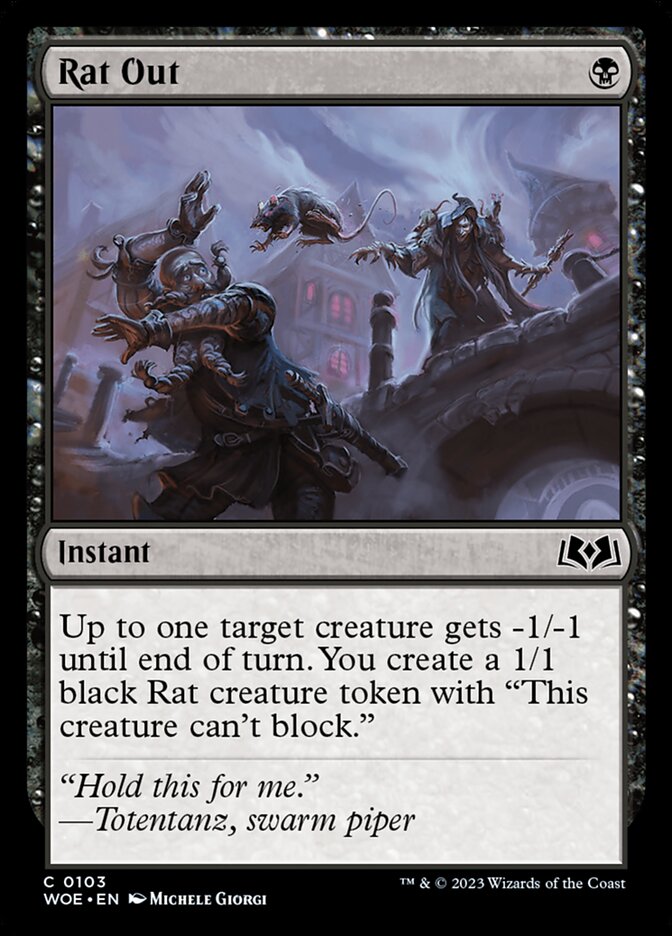 Ratar / Rat Out - Magic: The Gathering - MoxLand