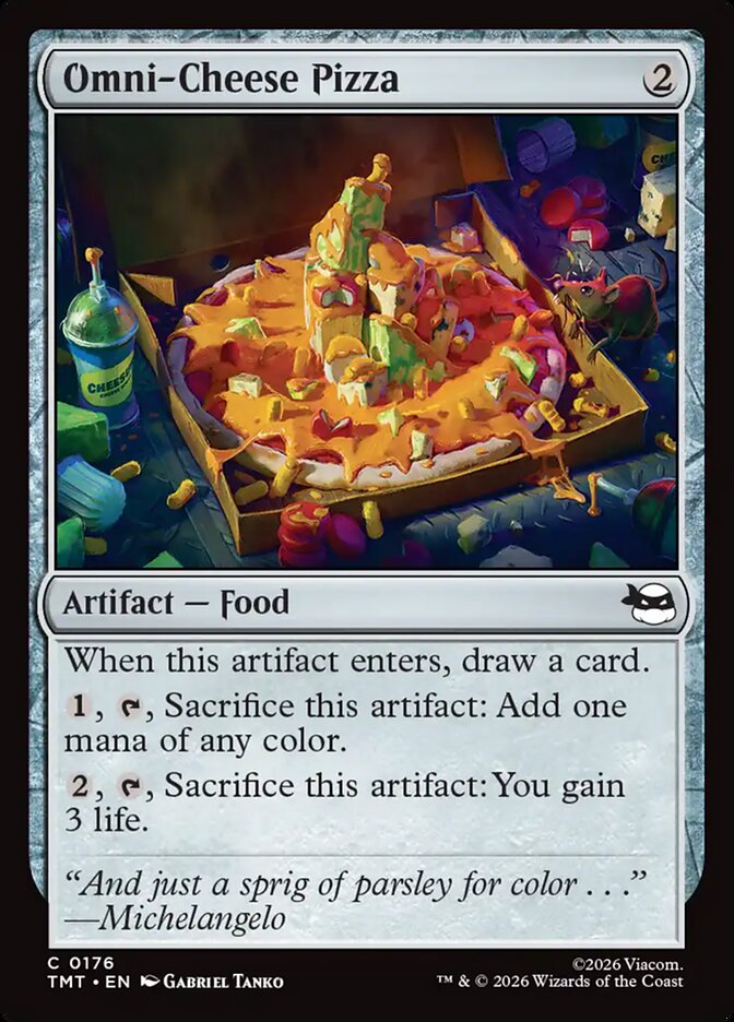 Omni-Cheese Pizza - Magic: The Gathering - MoxLand