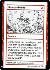 Bombardment - Magic: The Gathering - MoxLand