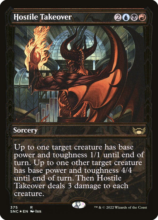 Aquisição Hostil / Hostile Takeover - Magic: The Gathering - MoxLand