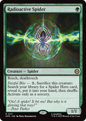 Radioactive Spider - Magic: The Gathering - MoxLand