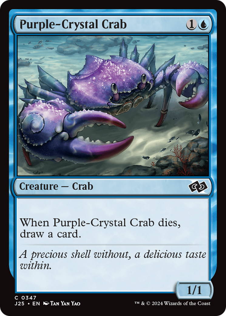 Purple-Crystal Crab / Purple-Crystal Crab - Magic: The Gathering - MoxLand