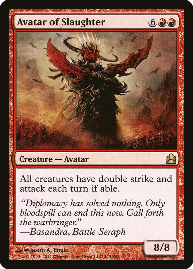 Avatar of Slaughter / Avatar of Slaughter - Magic: The Gathering - MoxLand