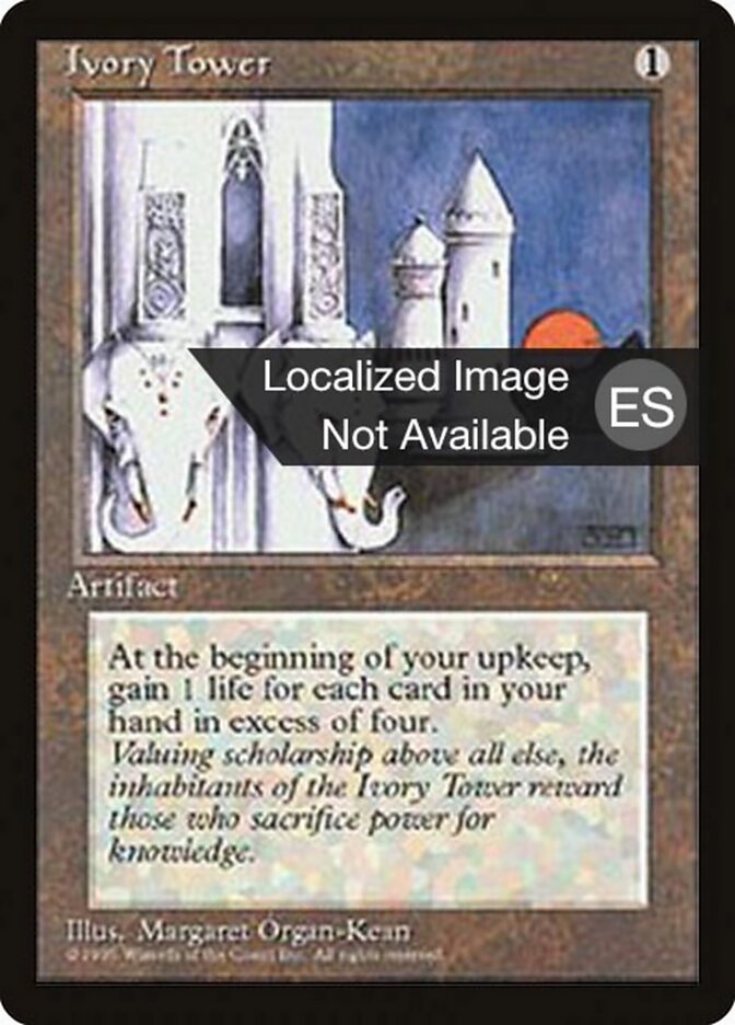 Torre de Marfim / Ivory Tower - Magic: The Gathering - MoxLand