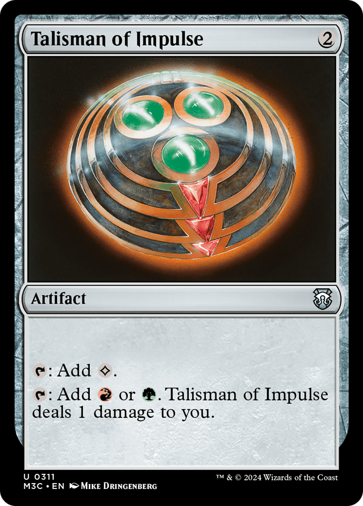 Talismã do Impulso / Talisman of Impulse - Magic: The Gathering - MoxLand