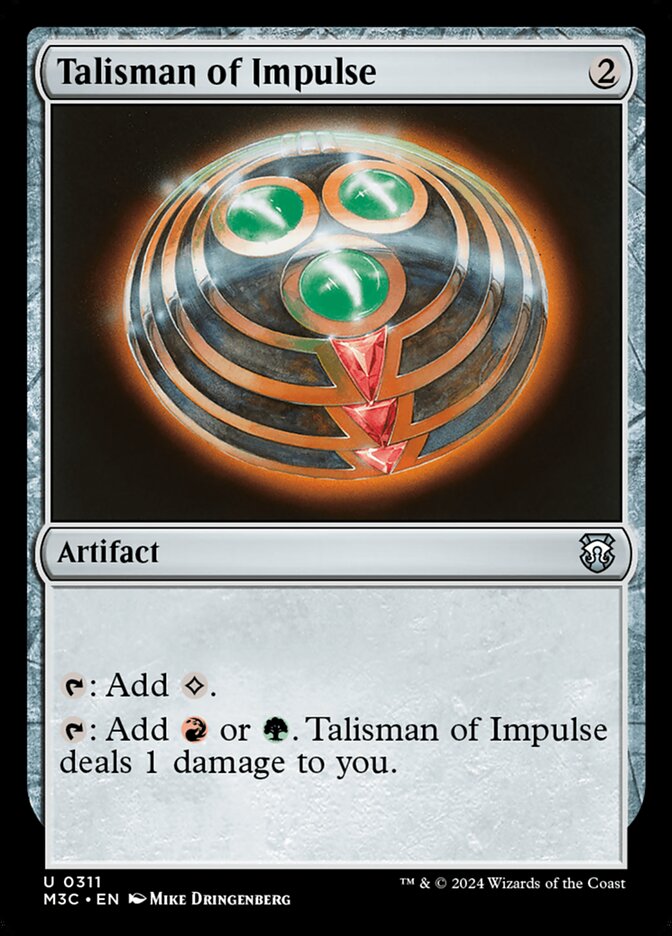 Talismã do Impulso / Talisman of Impulse - Magic: The Gathering - MoxLand