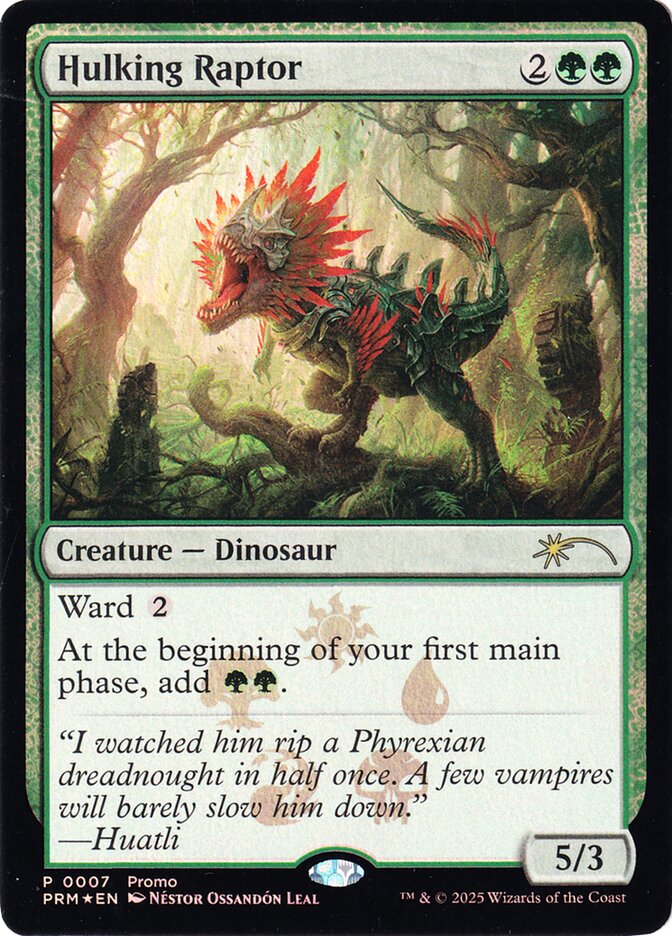 Raptor Corpulento / Hulking Raptor - Magic: The Gathering - MoxLand