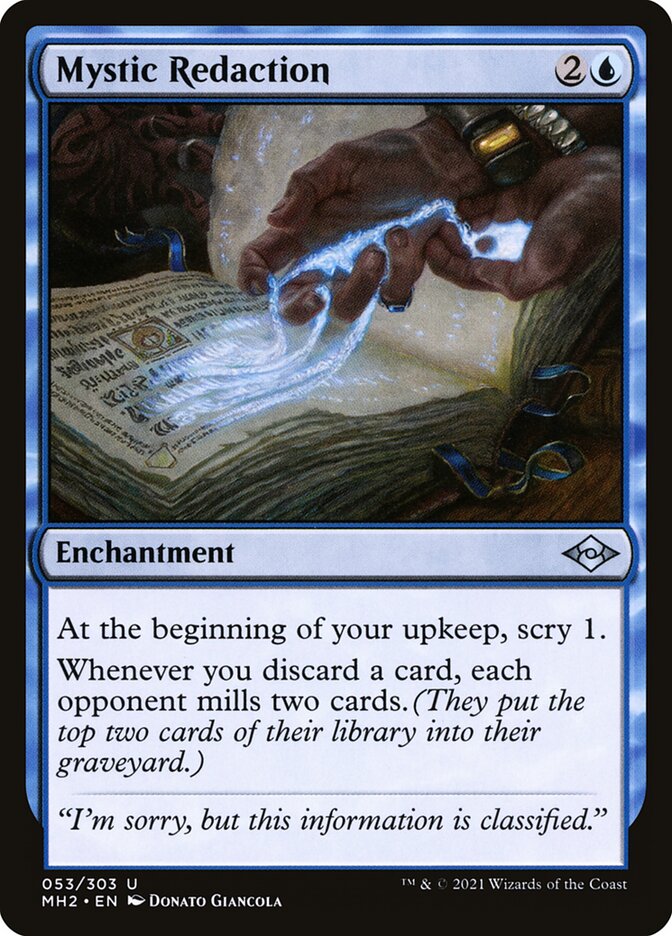 Revisão Mística / Mystic Redaction - Magic: The Gathering - MoxLand