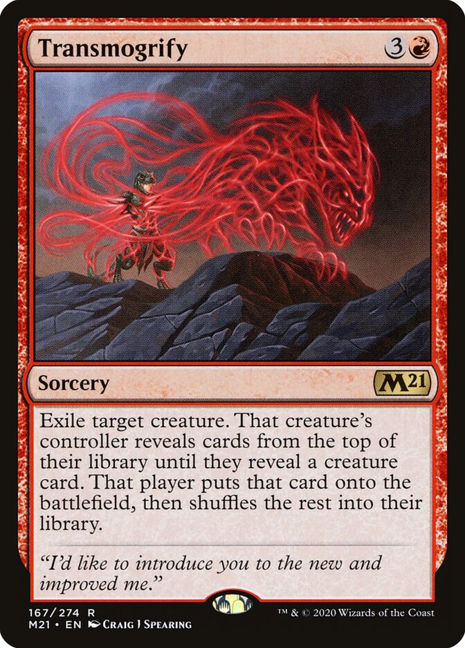 Transmogrificar / Transmogrify - Magic: The Gathering - MoxLand