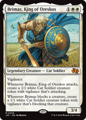 Brimaz, Rei de Oreskos / Brimaz, King of Oreskos - Magic: The Gathering - MoxLand