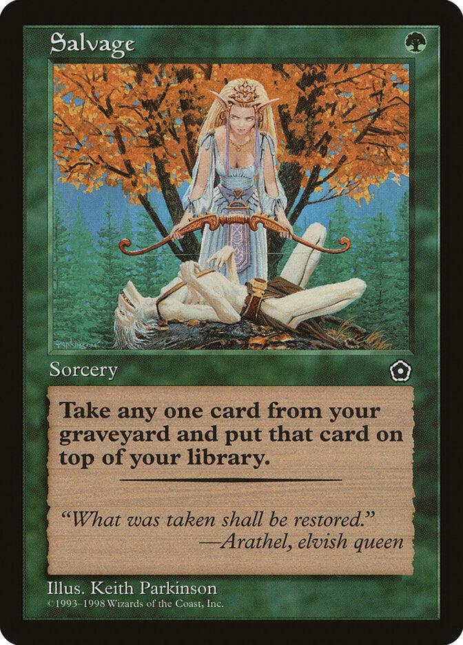 Salvage - Magic: The Gathering - MoxLand