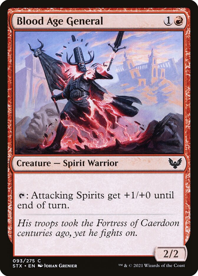General da Idade do Sangue / Blood Age General - Magic: The Gathering - MoxLand