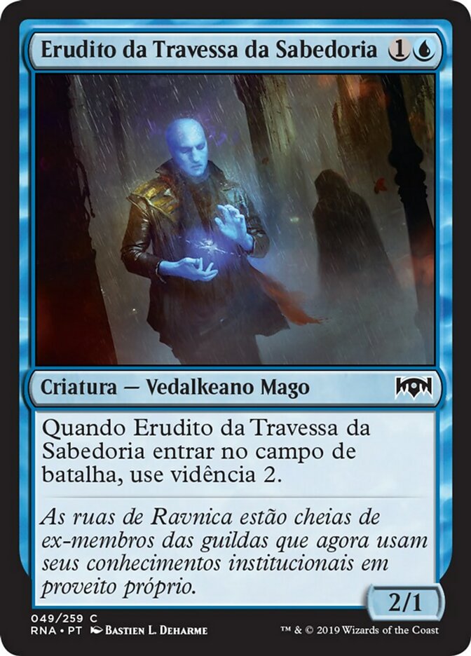 Erudito da Travessa da Sabedoria / Sage's Row Savant - Magic: The Gathering - MoxLand