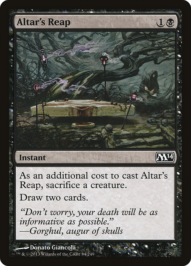 Colheita do Altar / Altar's Reap - Magic: The Gathering - MoxLand