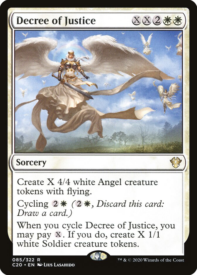 Decreto de Justiça / Decree of Justice - Magic: The Gathering - MoxLand