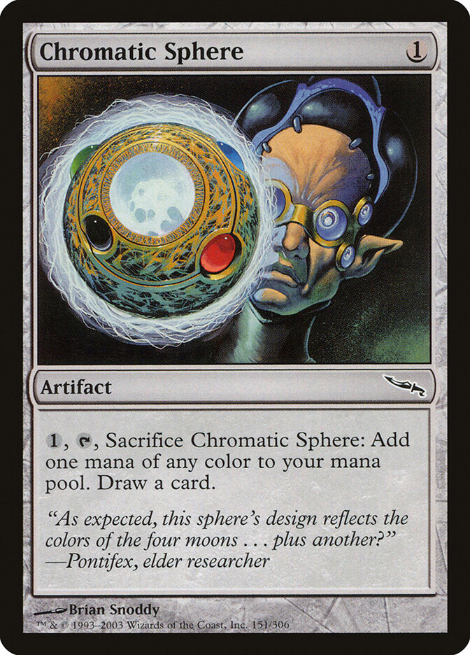 Esfera Cromática / Chromatic Sphere - Magic: The Gathering - MoxLand