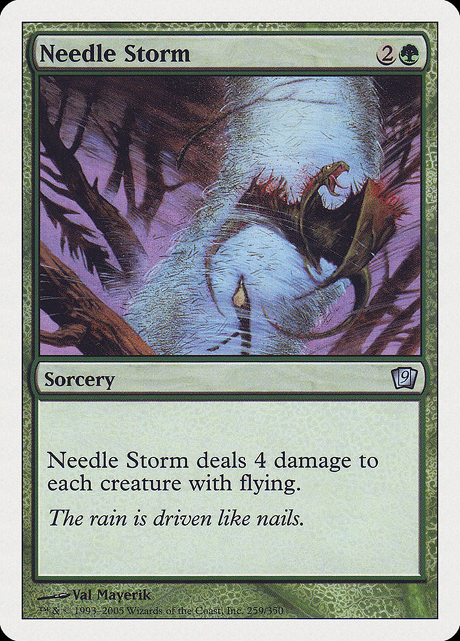 Tempestade de Acúleos / Needle Storm - Magic: The Gathering - MoxLand
