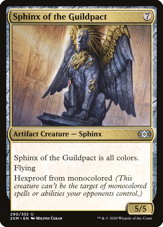 Esfinge do Pacto das Guildas / Sphinx of the Guildpact - Magic: The Gathering - MoxLand