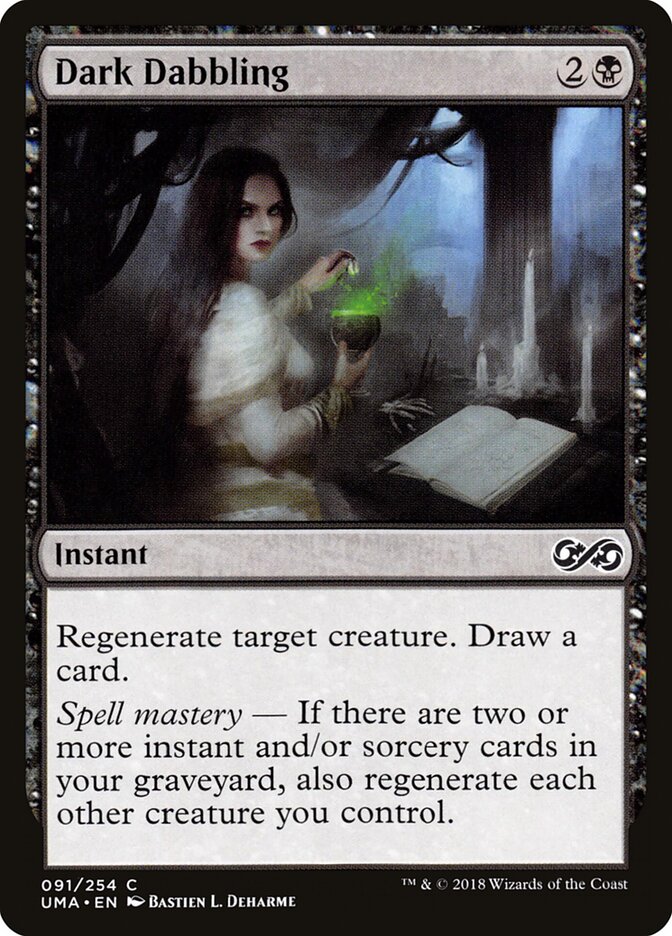 Experimentação Sombria / Dark Dabbling - Magic: The Gathering - MoxLand
