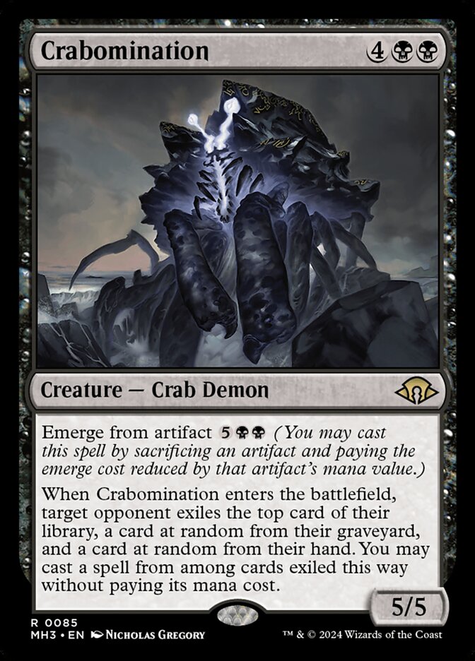 Abominaguejo / Crabomination - Magic: The Gathering - MoxLand