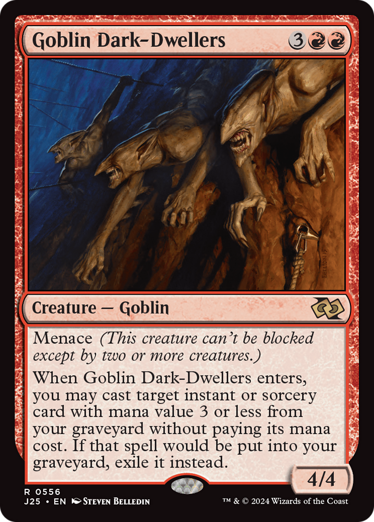 Umbrígeos Goblins / Goblin Dark-Dwellers - Magic: The Gathering - MoxLand