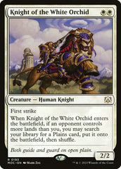 Cavaleiro da Orquídea Branca / Knight of the White Orchid - Magic: The Gathering - MoxLand