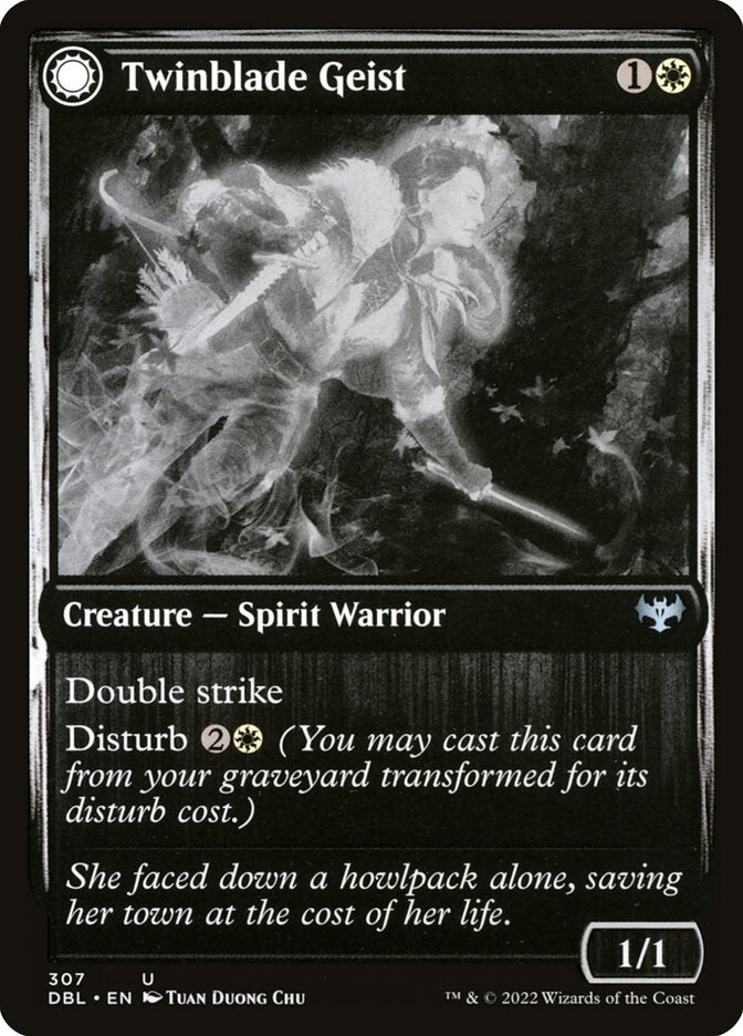 Geist das Lâminas Gêmeas / Twinblade Geist - Magic: The Gathering - MoxLand