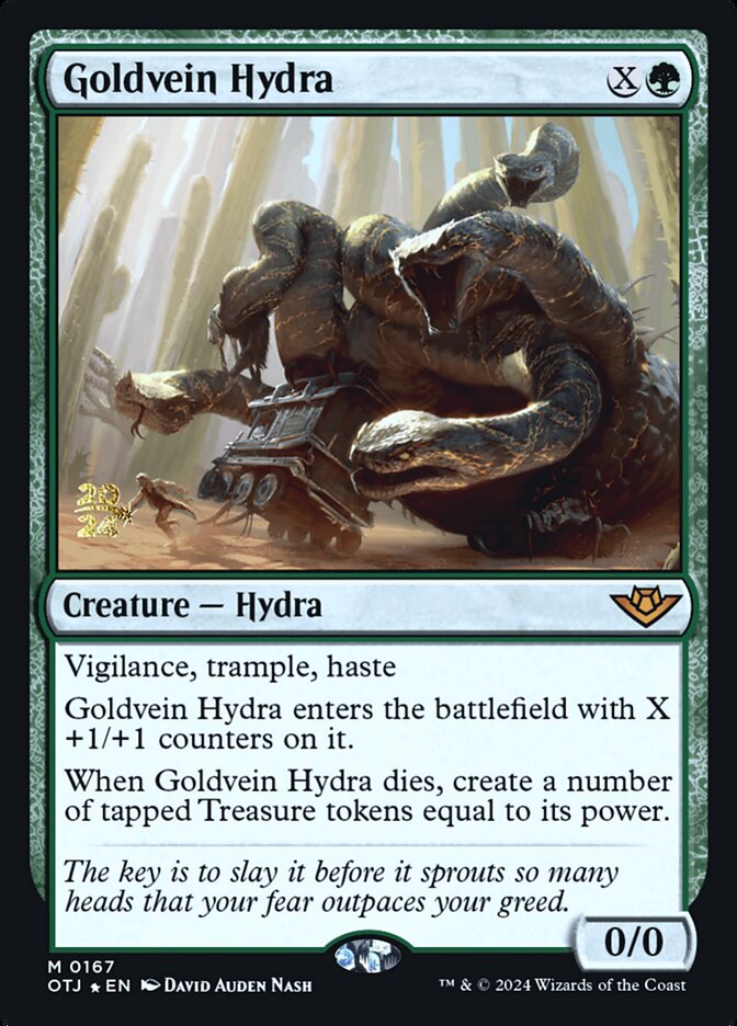 Hidra do Veio de Ouro / Goldvein Hydra - Magic: The Gathering - MoxLand