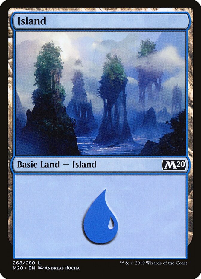 Ilha / Island - Magic: The Gathering - MoxLand