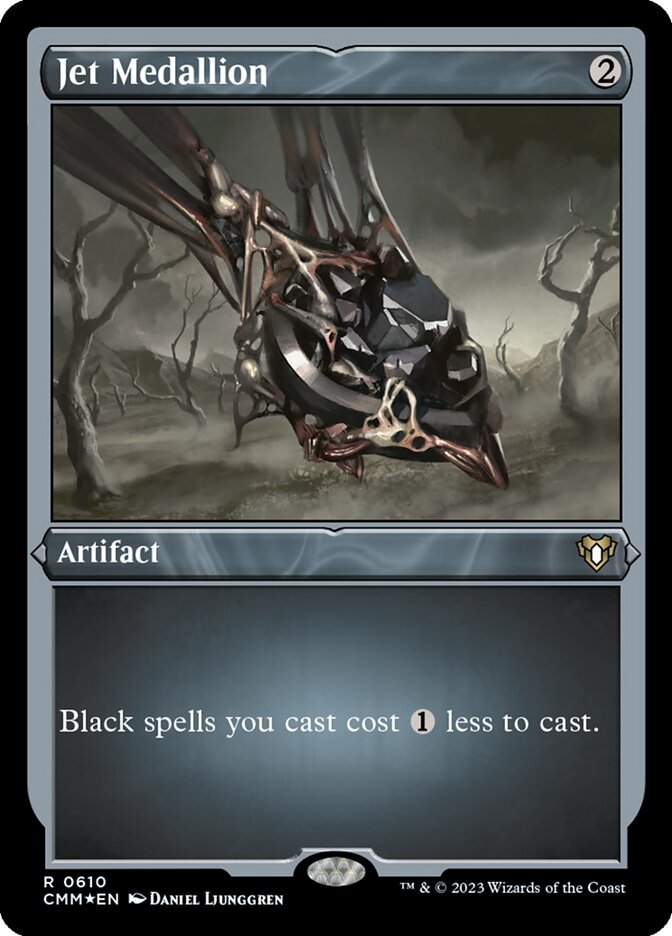Ornato de Azeviche / Jet Medallion - Magic: The Gathering - MoxLand