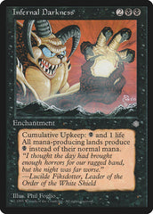 Escuridão Infernal / Infernal Darkness - Magic: The Gathering - MoxLand