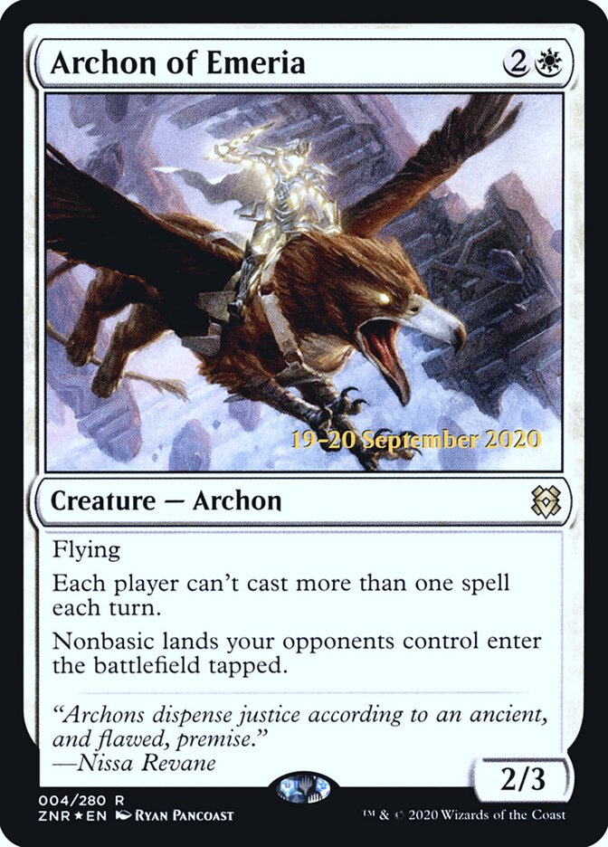 Arconte de Emeria / Archon of Emeria - Magic: The Gathering - MoxLand