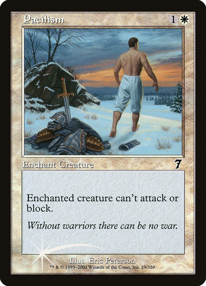 Pacifismo / Pacifism - Magic: The Gathering - MoxLand