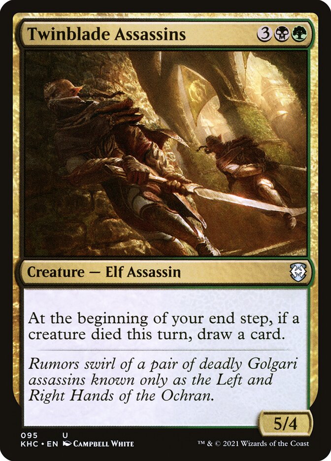 Assassinos das Lâminas Gêmeas / Twinblade Assassins - Magic: The Gathering - MoxLand