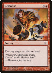 Demolir / Demolish - Magic: The Gathering - MoxLand