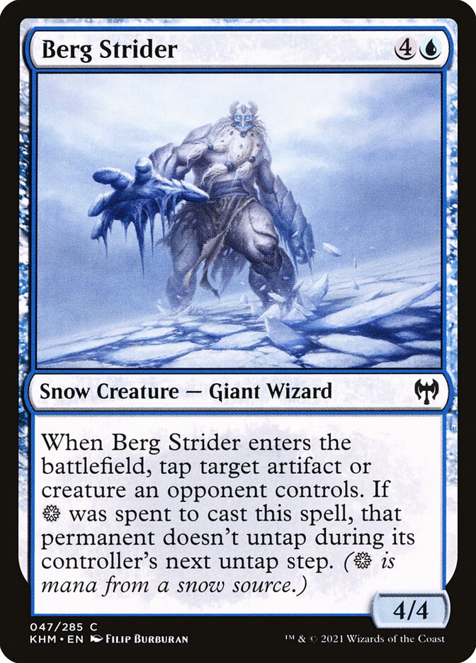 Andarilho de Icebergs / Berg Strider - Magic: The Gathering - MoxLand