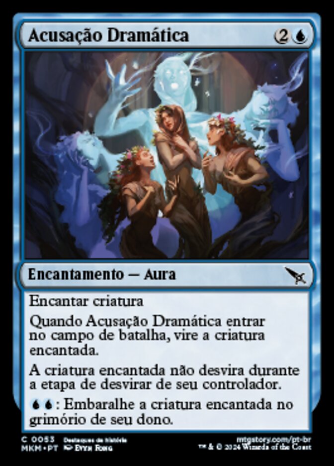 Acusação Dramática / Dramatic Accusation - Magic: The Gathering - MoxLand