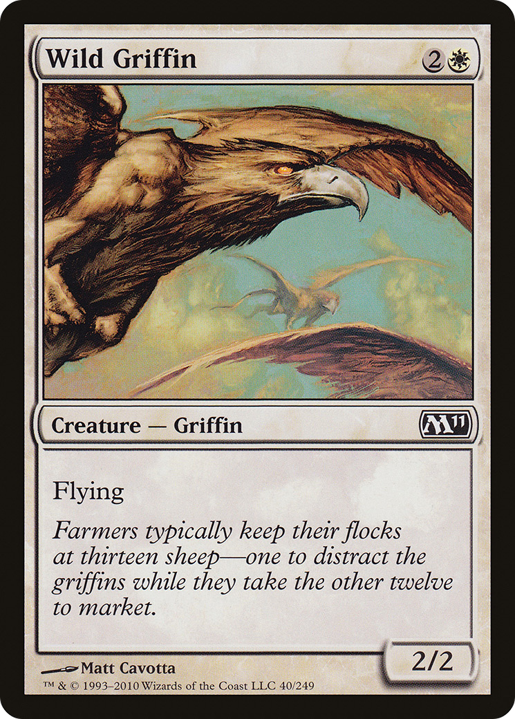 Grifo Selvagem / Wild Griffin - Magic: The Gathering - MoxLand