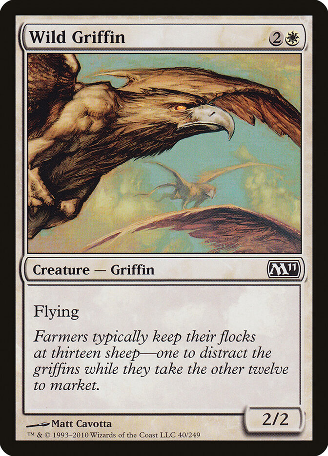 Grifo Selvagem / Wild Griffin - Magic: The Gathering - MoxLand
