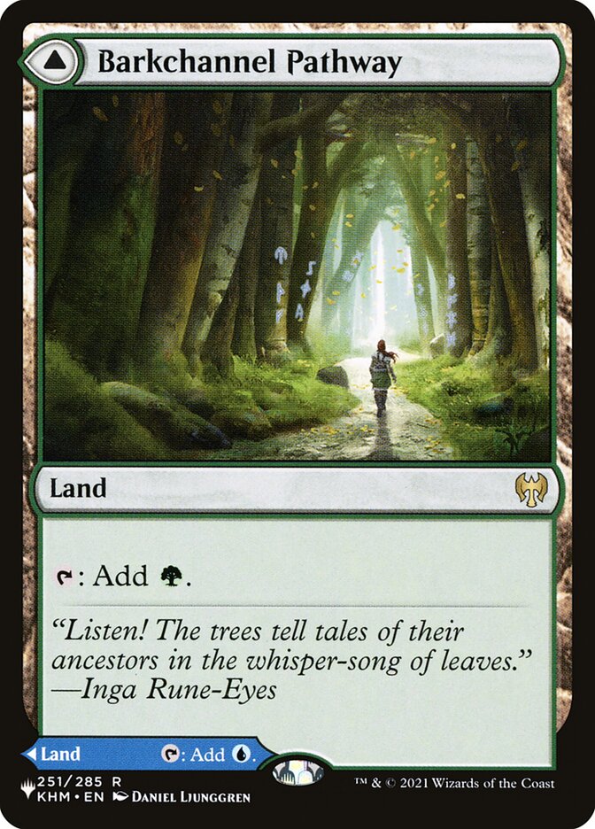 Senda do Canal da Cortiça / Barkchannel Pathway - Magic: The Gathering - MoxLand