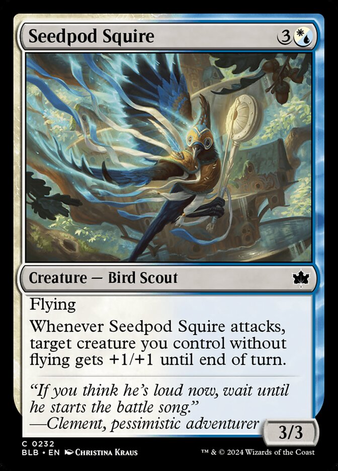 Escudeiro da Semente / Seedpod Squire - Magic: The Gathering - MoxLand