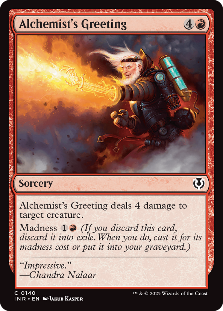 Cumprimento do Alquimista / Alchemist's Greeting - Magic: The Gathering - MoxLand